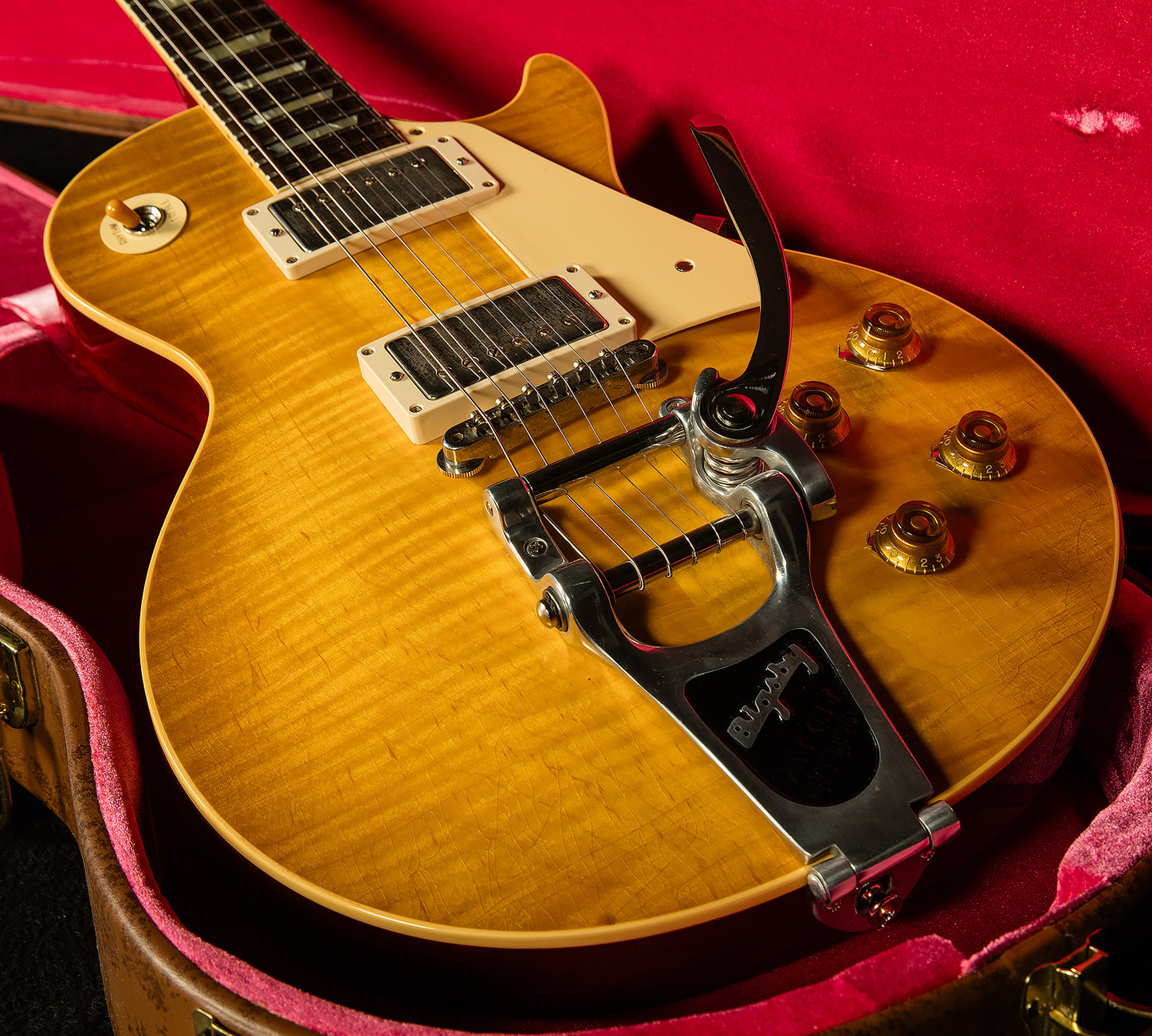 2021 Custom Shop 1959 Les Paul Standard - Murphy Lab Ultra Light Aged, Bigsby