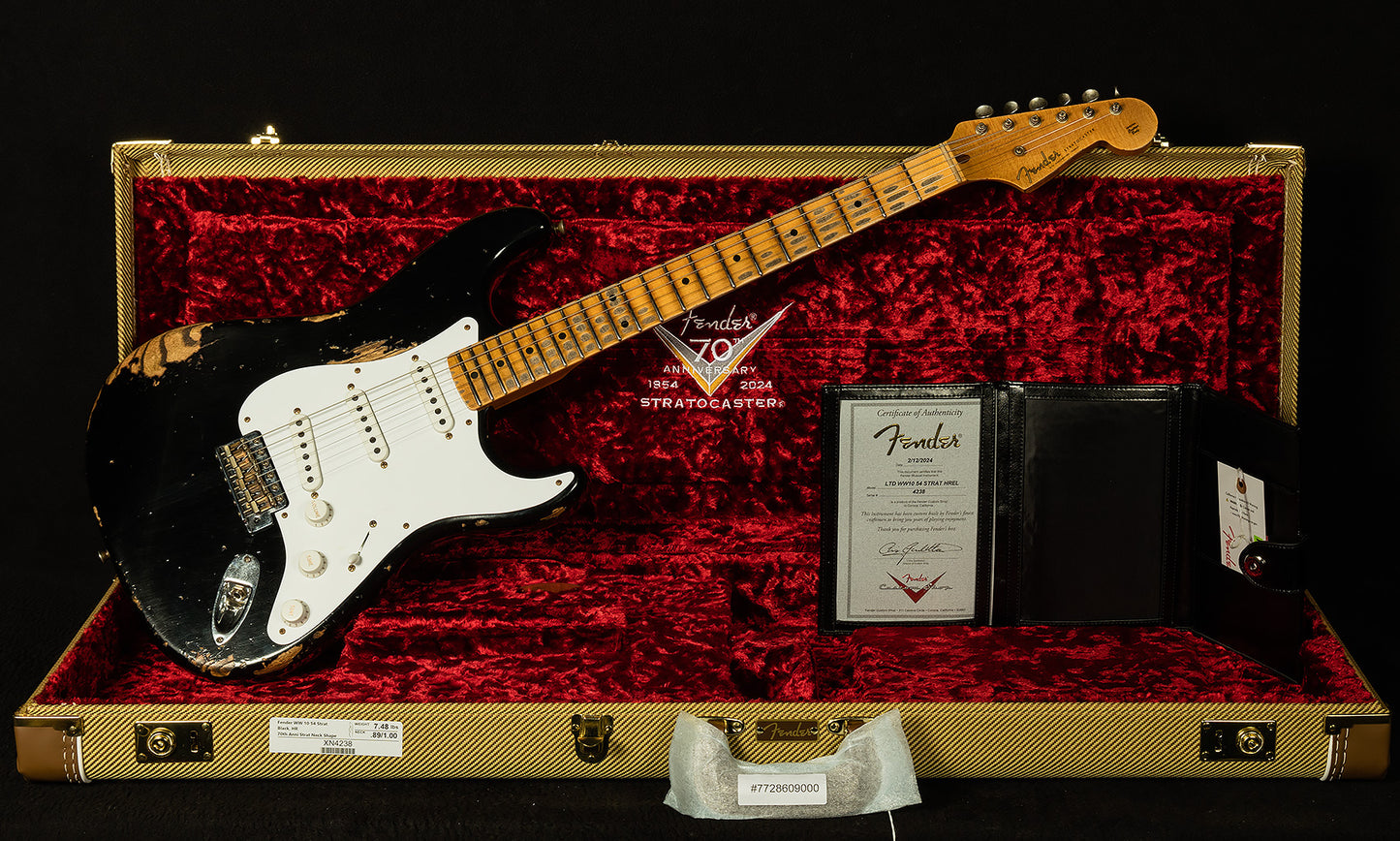 Limited Wildwood 10 70th Anniversary 1954 Stratocaster - Heavy Relic
