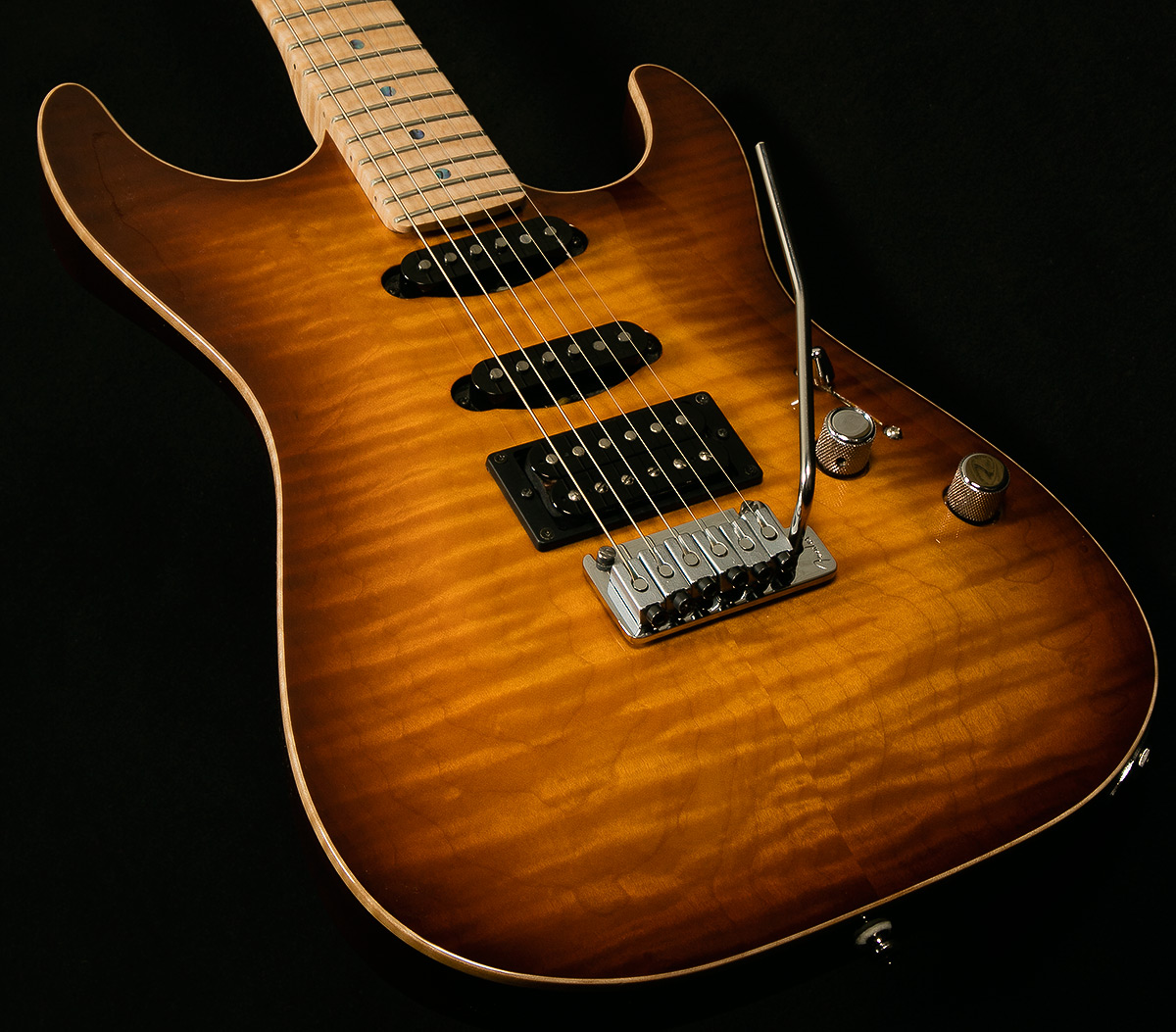 2003 Fender Custom Showmaster FMT Stratocaster Used Electric Guitars