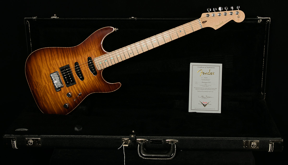 2003 Fender Custom Showmaster FMT Stratocaster Used Electric Guitars