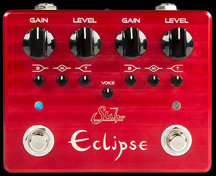 Eclipse Dual-Channel Overdrive/Distortion Pedal