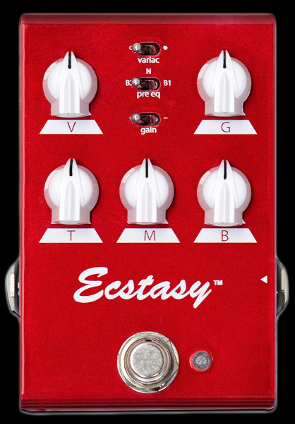 Ecstasy Red Mini Overdrive Pedal | Bogner Pedals | Wildwood Guitars