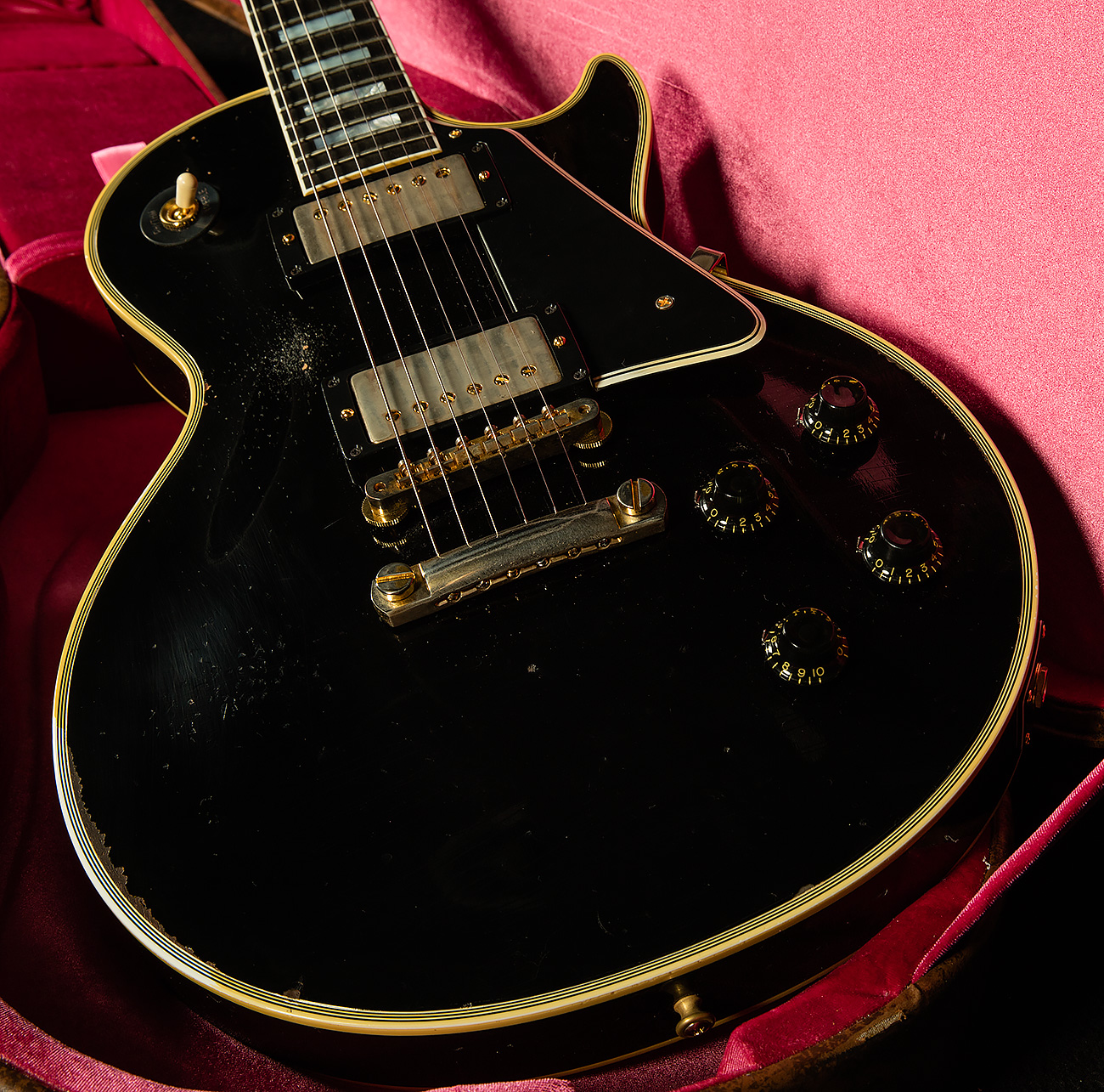 Wildwood Spec 1957 Les Paul Custom Heavy Aged Les Paul Custom, Les Paul Inventory, Wildwood