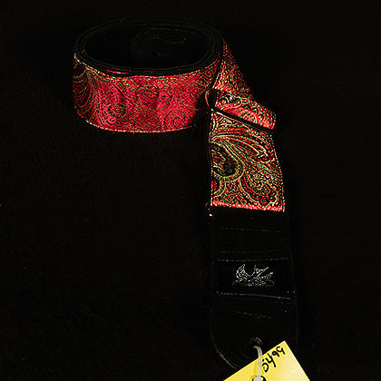 Red and Gold Paisley