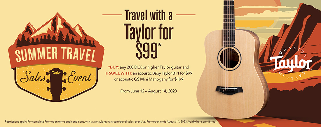 Taylor Summer Travel Main Page Banner 