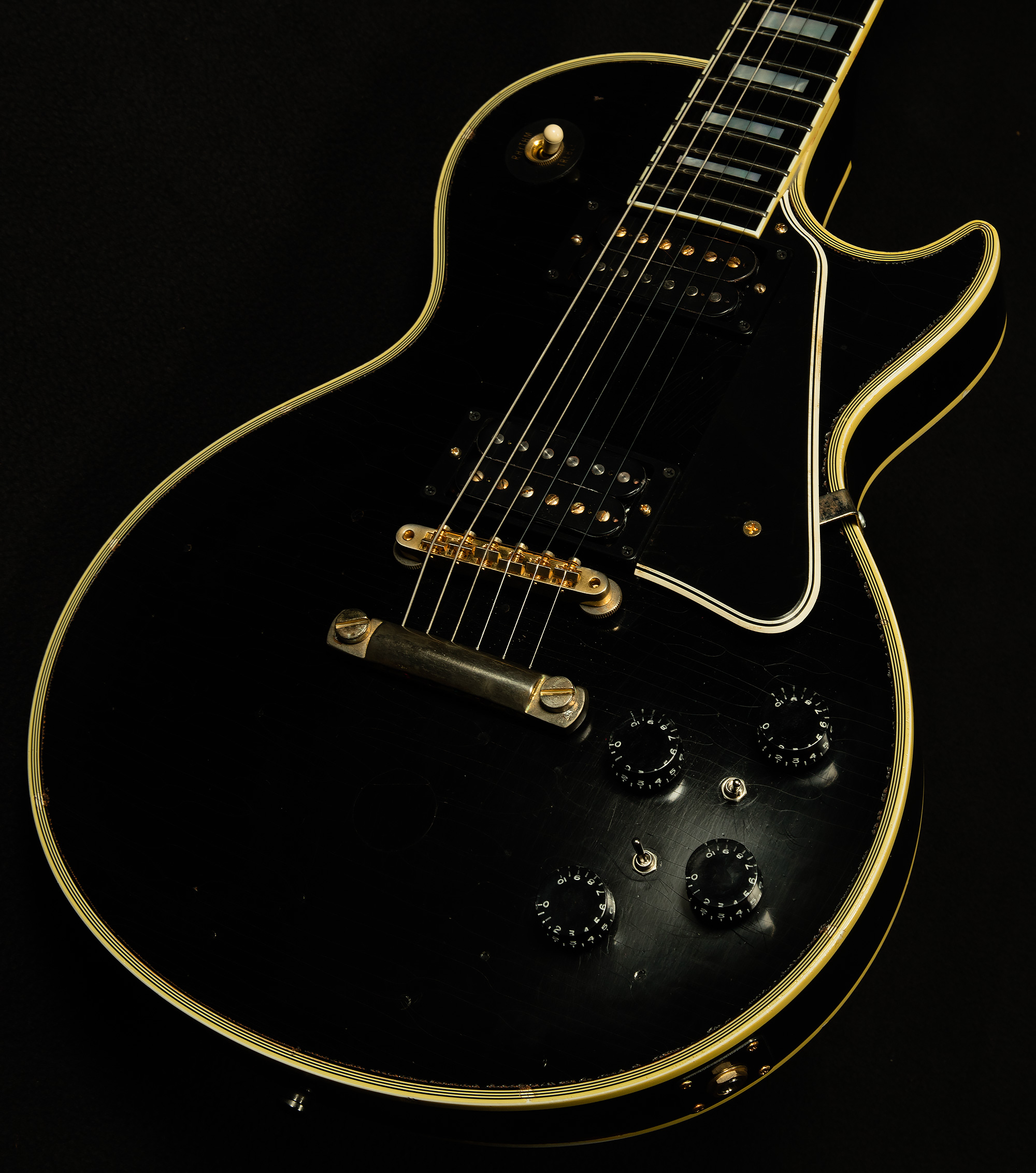 2008 Gibson Custom Shop "Inspired By" Series Mick Jones Les Paul Custom Artist Series, Les