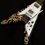 Inspired by Gibson Custom Series Limited Jimi Hendrix "Love Drops" Flying V - One of 2200 Worldwide