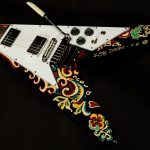 Inspired by Gibson Custom Series Limited Jimi Hendrix "Love Drops" Flying V - One of 2200 Worldwide